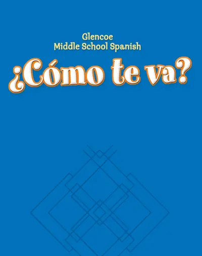 ¿Cómo te va? Level B Nivel azul, Workbook ¿Cómo te va? Level B Nivel azul, Workbook