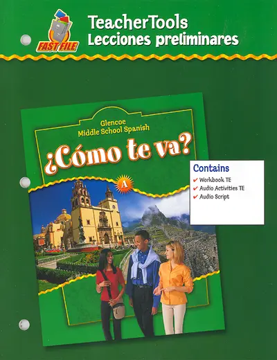 ¿Cómo te va? Level A Nivel verde, Lecciones preliminares ¿Cómo te va? Level A Nivel verde, Lecciones preliminares