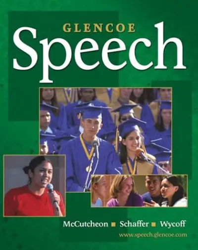 Glencoe Speech, Student Edition Glencoe Speech, Student Edition