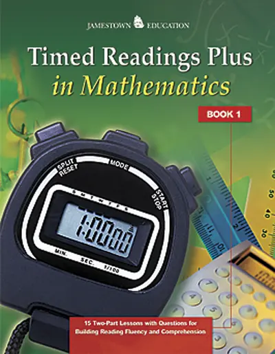Timed Readings Plus Mathematics Book 1 Timed Readings Plus Mathematics Book 1