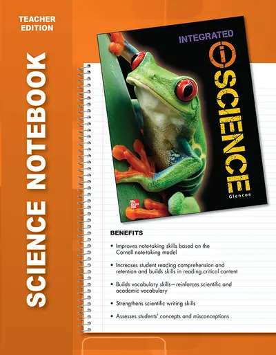 Glencoe Integrated iScience, Course 1, Grade 6, Science Notebook, Teacher Edition Glencoe Integrated iScience, Course 1, Grade 6, Science Notebook, Teacher Edition