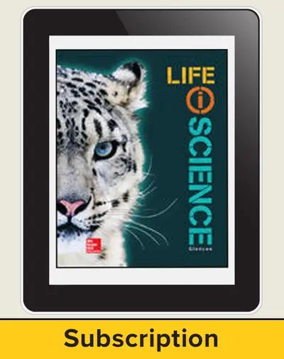 Glencoe Life iScience, Grade 7, eStudent Edition, 1-year subscription Glencoe Life iScience, Grade 7, eStudent Edition, 1-year subscription