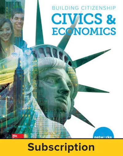 Building Citizenship: Civics & Economics, Student Learning Center, 7-year subscription Building Citizenship: Civics & Economics, Student Learning Center, 7-year subscription