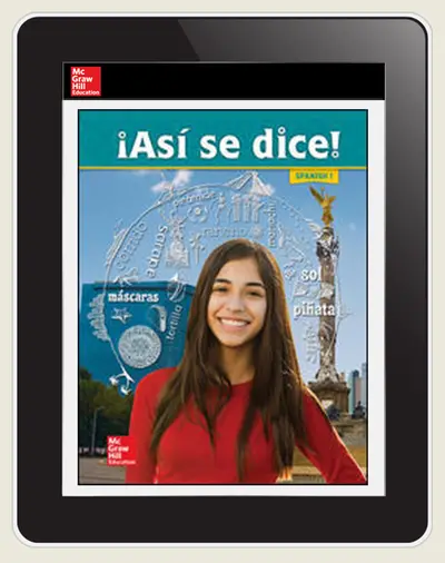 Asi se dice Level 1, Student Learning Center, 7-year subscription Asi se dice Level 1, Student Learning Center, 7-year subscription