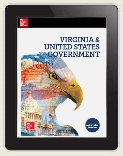 United States Government: Our Democracy, Virginia Student Learning Center, 7-year subscription United States Government: Our Democracy, Virginia Student Learning Center, 7-year subscription