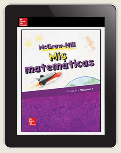 McGraw-Hill My Math, Grade 5, Spanish Student Center 5 Year Subscription McGraw-Hill My Math, Grade 5, Spanish Student Center 5 Year Subscription