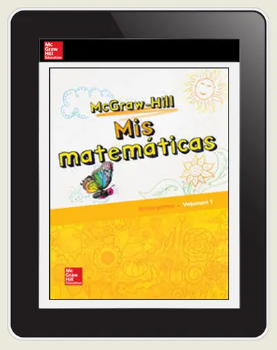 McGraw-Hill My Math, Grade K, Spanish Student Center 5 Year Subscription McGraw-Hill My Math, Grade K, Spanish Student Center 5 Year Subscription