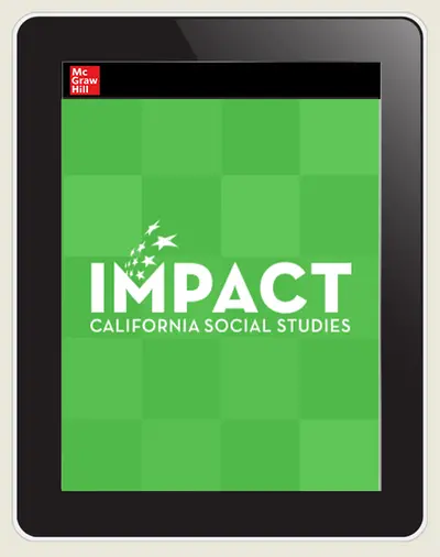 IMPACT: California, Grade 4, Online Teacher Center, 8-year subscription, California: A Changing State IMPACT: California, Grade 4, Online Teacher Center, 8-year subscription, California: A Changing State