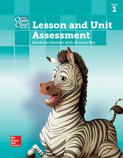 Open Court Reading Grade 5, Lesson and Unit Assessment BLMs with Answer Key, Book 1 Open Court Reading Grade 5, Lesson and Unit Assessment BLMs with Answer Key, Book 1