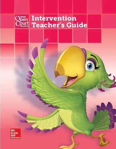 Open Court Reading Grade K Intervention Teacher Guide Open Court Reading Grade K Intervention Teacher Guide