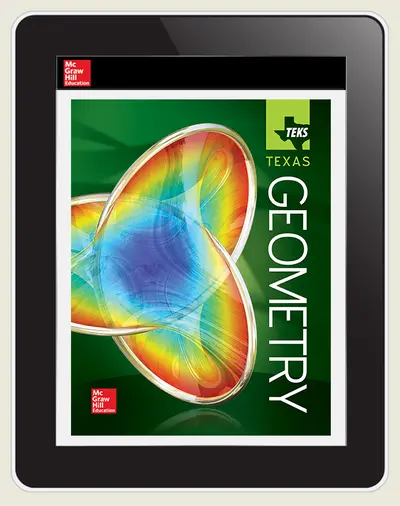 Texas Geometry, eStudent Edition, 6 year subscription Texas Geometry, eStudent Edition, 6 year subscription