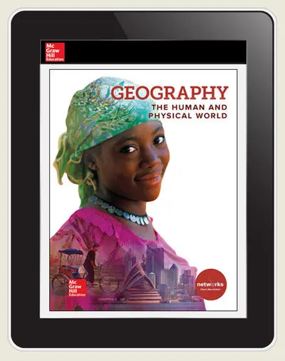 Geography: The Human and Physical World, Teacher Lesson Center, 5-year subscription Geography: The Human and Physical World, Teacher Lesson Center, 5-year subscription