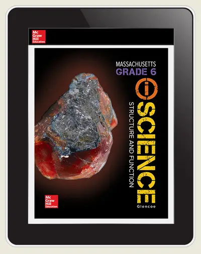 CUS iScience Grade 6 Massachusetts Online Student Edition, 1-yr CUS iScience Grade 6 Massachusetts Online Student Edition, 1-yr