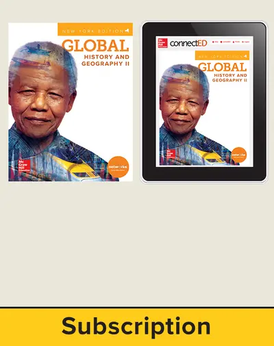 CUS New York Global History and Geography II, Grade 10, Student Suite with LearnSmart, 1-year subscription CUS New York Global History and Geography II, Grade 10, Student Suite with LearnSmart, 1-year subscription
