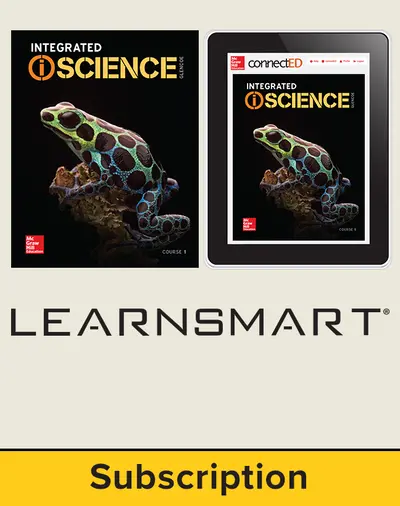 Integrated iScience, Course 1, Complete Student Bundle, 3-yr subscription Integrated iScience, Course 1, Complete Student Bundle, 3-yr subscription
