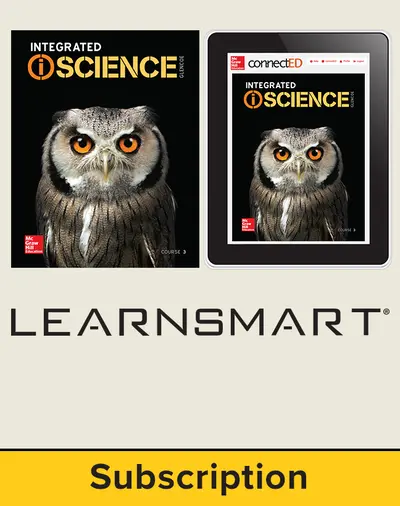 Integrated iScience, Course 3, Complete Student Bundle, 3-yr subscription Integrated iScience, Course 3, Complete Student Bundle, 3-yr subscription