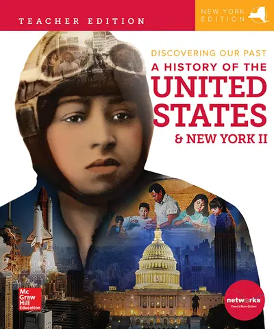 CUS New York Discovering Our Past: History of the United States and New York II Grade 8, Teacher Edition, C2TEH CUS New York Discovering Our Past: History of the United States and New York II Grade 8, Teacher Edition, C2TEH