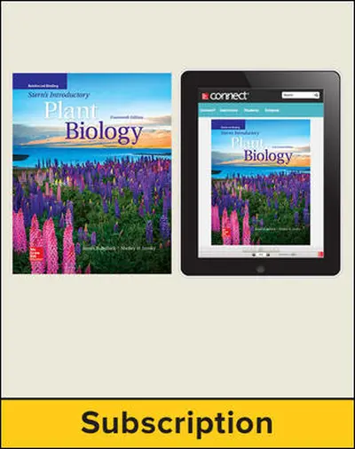Bidlack, Stern's Introduction to Plant Biology, 2018, 14e, Standard Student Bundle, 1-year subscription Bidlack, Stern's Introduction to Plant Biology, 2018, 14e, Standard Student Bundle, 1-year subscription