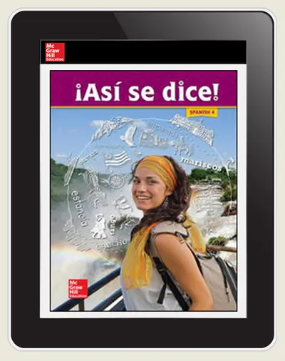 Asi se dice Level 4, Student Learning Center, 5-year subscription Asi se dice Level 4, Student Learning Center, 5-year subscription