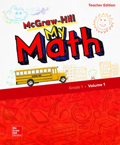McGraw-Hill My Math, Teacher Center 3 Year Subscription Grade 1 McGraw-Hill My Math, Teacher Center 3 Year Subscription Grade 1
