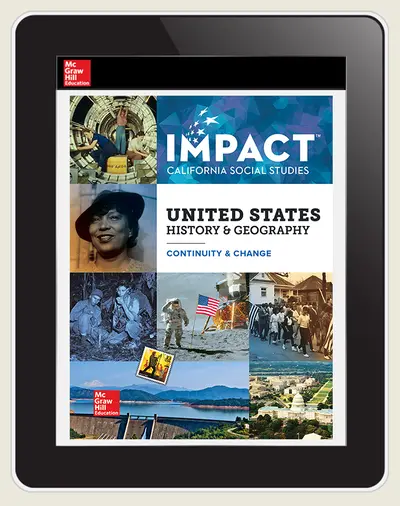 IMPACT: California, Grade 11, Online Student Edition, 1-year subscription, United States History & Geography, Continuity and Change IMPACT: California, Grade 11, Online Student Edition, 1-year subscription, United States History & Geography, Continuity and Change