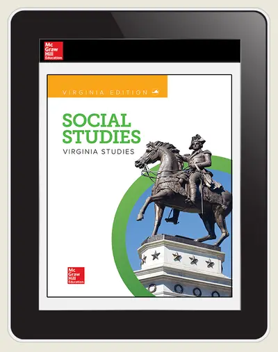 CUS Virginia Studies Grade 4, Online Student Edition, 6-Year CUS Virginia Studies Grade 4, Online Student Edition, 6-Year