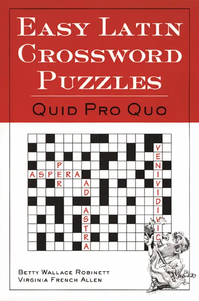 Easy Latin Crossword Puzzles Easy Latin Crossword Puzzles