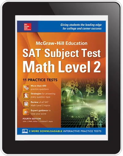 McGraw-Hill Education SAT Subject Test Math Level 2 4th Ed.