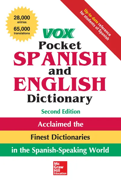 Vox Pocket Spanish and English Dictionary, 2nd Edition Vox Pocket Spanish and English Dictionary, 2nd Edition