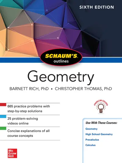 Schaum's Outline of Geometry, Sixth Edition Schaum's Outline of Geometry, Sixth Edition