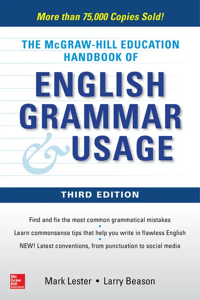 McGraw-Hill Education Handbook of English Grammar & Usage McGraw-Hill Education Handbook of English Grammar & Usage