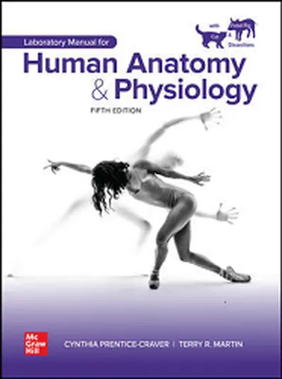 Laboratory Manual for Human Anatomy & Physiology with Cat & Fetal Pig Dissections, null, By Cynthia Prentice-Craver and Terry Martin