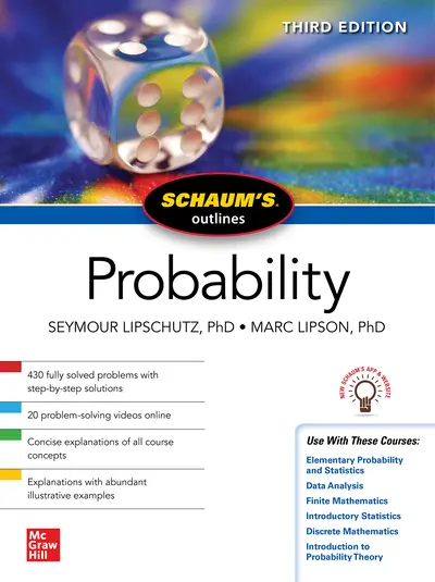 Schaum's Outline of Probability, Third Edition Schaum's Outline of Probability, Third Edition