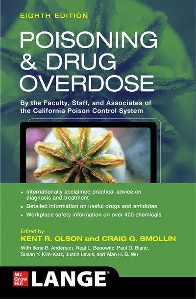 Poisoning and Drug Overdose, Eighth Edition Poisoning and Drug Overdose, Eighth Edition