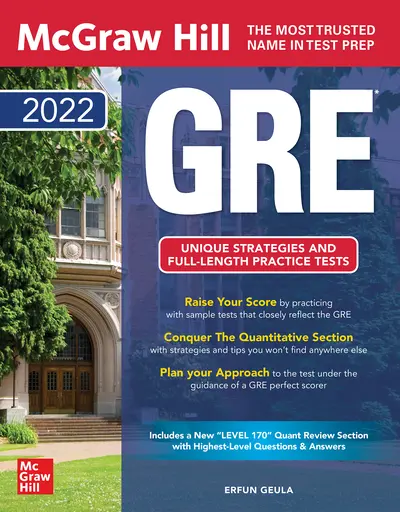 McGraw Hill GRE 2022 McGraw Hill GRE 2022