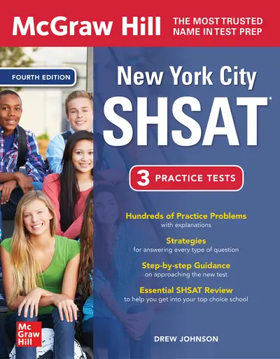 McGraw Hill New York City SHSAT, Fourth Edition McGraw Hill New York City SHSAT, Fourth Edition