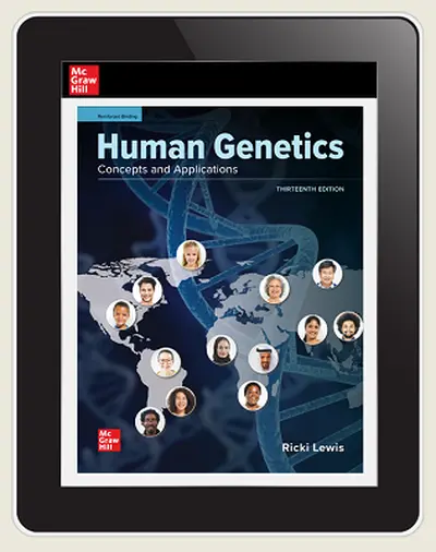 Lewis, Human Genetics, 2021, 13e, Online Teacher Edition, 1 yr subscription Lewis, Human Genetics, 2021, 13e, Online Teacher Edition, 1 yr subscription