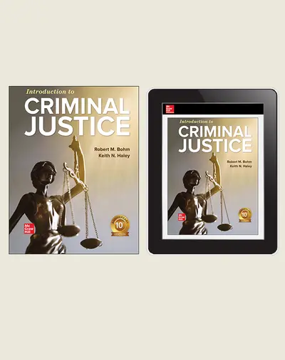 CUS Introduction to Criminal Justice, Print and Digital Student Bundle, 1-year subscription CUS Introduction to Criminal Justice, Print and Digital Student Bundle, 1-year subscription
