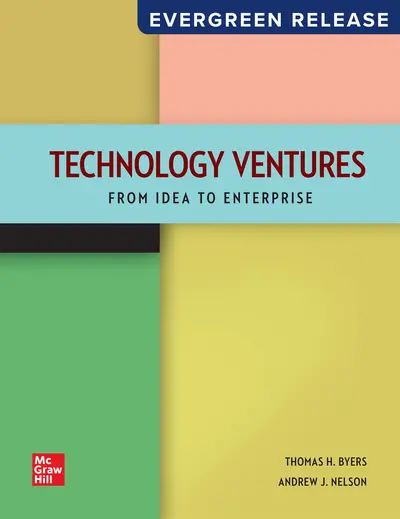 Technology Ventures: From Idea to Enterprise 2025 Release Technology Ventures: From Idea to Enterprise