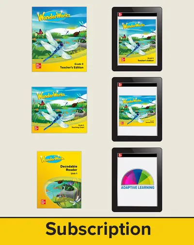 WonderWorks Grade K Comprehensive Classroom Package with 7 Year Subscription WonderWorks Grade K Comprehensive Classroom Package with 7 Year Subscription
