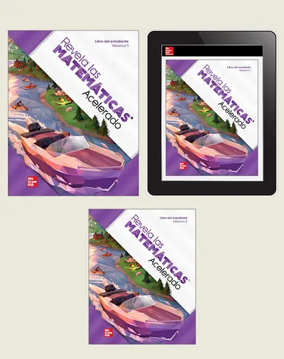 Reveal Math Accelerated, Spanish Student Bundle, 6-year subscription Reveal Math Accelerated, Spanish Student Bundle, 6-year subscription