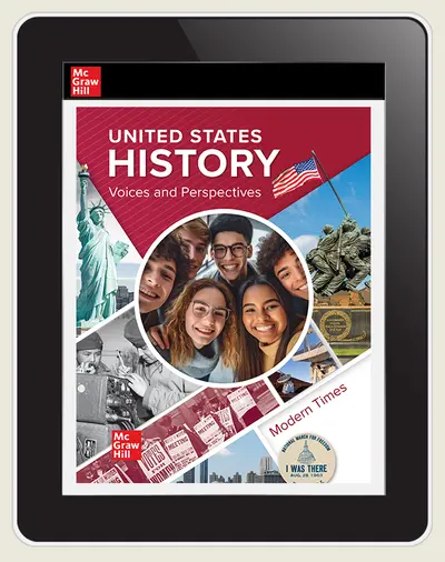 CUS United States History: Voices and Perspectives, Modern Times, Student Digital License, 1-year subscription CUS United States History: Voices and Perspectives, Modern Times, Student Digital License, 1-year subscription