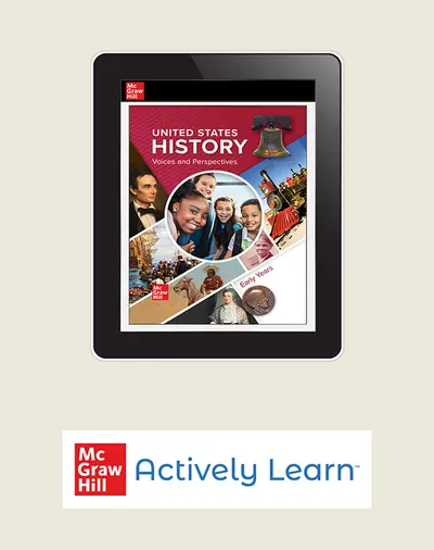 United States History: Voices and Perspectives, Early Years, Digital Student Bundle with Actively Learn Social Studies, 1-year subscription United States History: Voices and Perspectives, Early Years, Digital Student Bundle with Actively Learn Social Studies, 1-year subscription