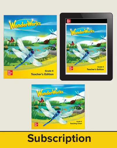 WonderWorks Grade K Classroom Bundle with 4 Year Subscription WonderWorks Grade K Classroom Bundle with 4 Year Subscription