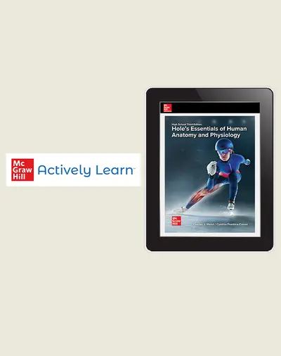 Welsh, Hole's Essentials of Human Anatomy & Physiology, 2026, 3e, Digital Student Bundle w Actively Learn Science, 6-year subscription
