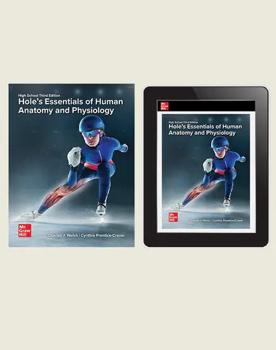 Welsh, Hole's Essentials of Human Anatomy & Physiology, 2026, 3e, Standard Student Bundle, 6-year subscription