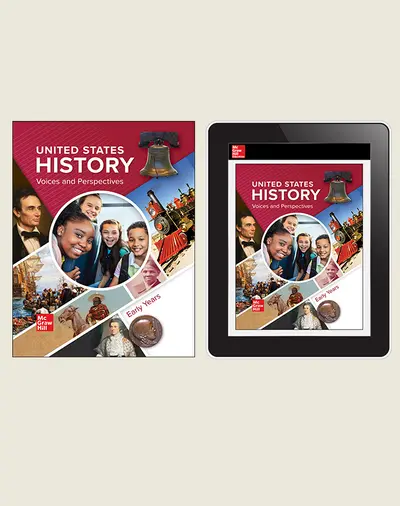 United States History: Voices and Perspectives, Early Years, Student Bundle, 6-year subscription United States History: Voices and Perspectives, Early Years, Student Bundle, 6-year subscription