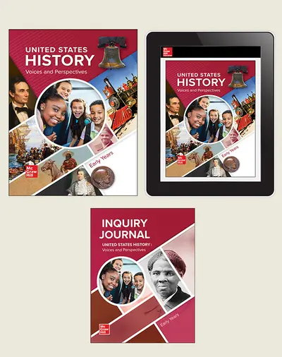 United States History: Voices and Perspectives, Early Years, Student Bundle Plus Inquiry Journal, 1-year subscription United States History: Voices and Perspectives, Early Years, Student Bundle Plus Inquiry Journal, 1-year subscription