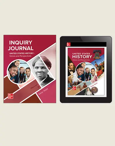 United States History: Voices and Perspectives, Early Years, Student Inquiry Bundle, 1-year subscription United States History: Voices and Perspectives, Early Years, Student Inquiry Bundle, 1-year subscription
