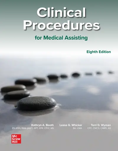 Medical Assisting: Clinical Procedures 8th edition Medical Assisting: Clinical Procedures
